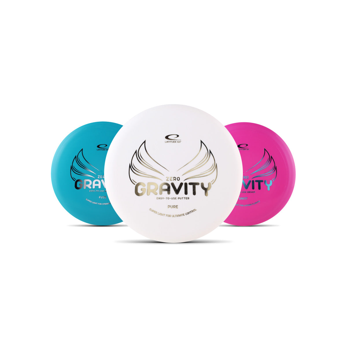 Zero Gravity Starter Bundle – 3 Lightweight Discs for Beginners