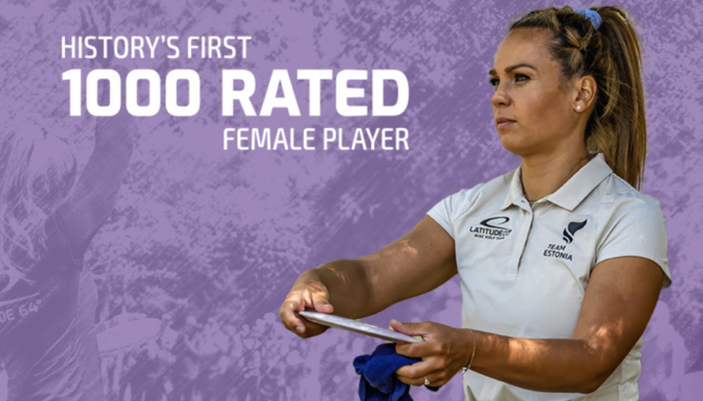 Kristin Tattar sets history as first woman rated 1000 in disc golf