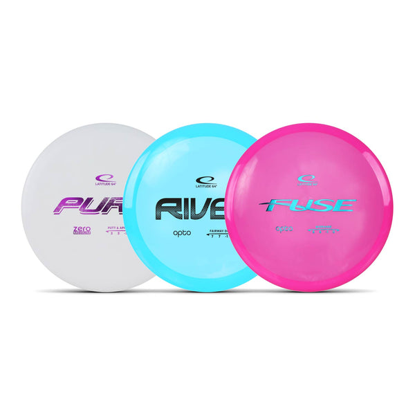 3-Disc Golf Set – Standard Weights | Latitude 64°