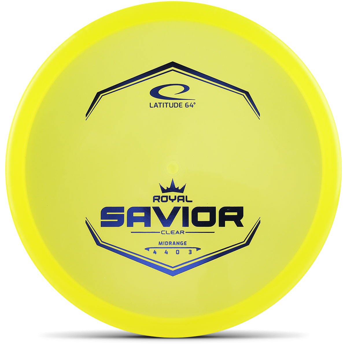 Latitude 64 Royal Clear Savior | Overstable Approach (4, 3, 0, 3)