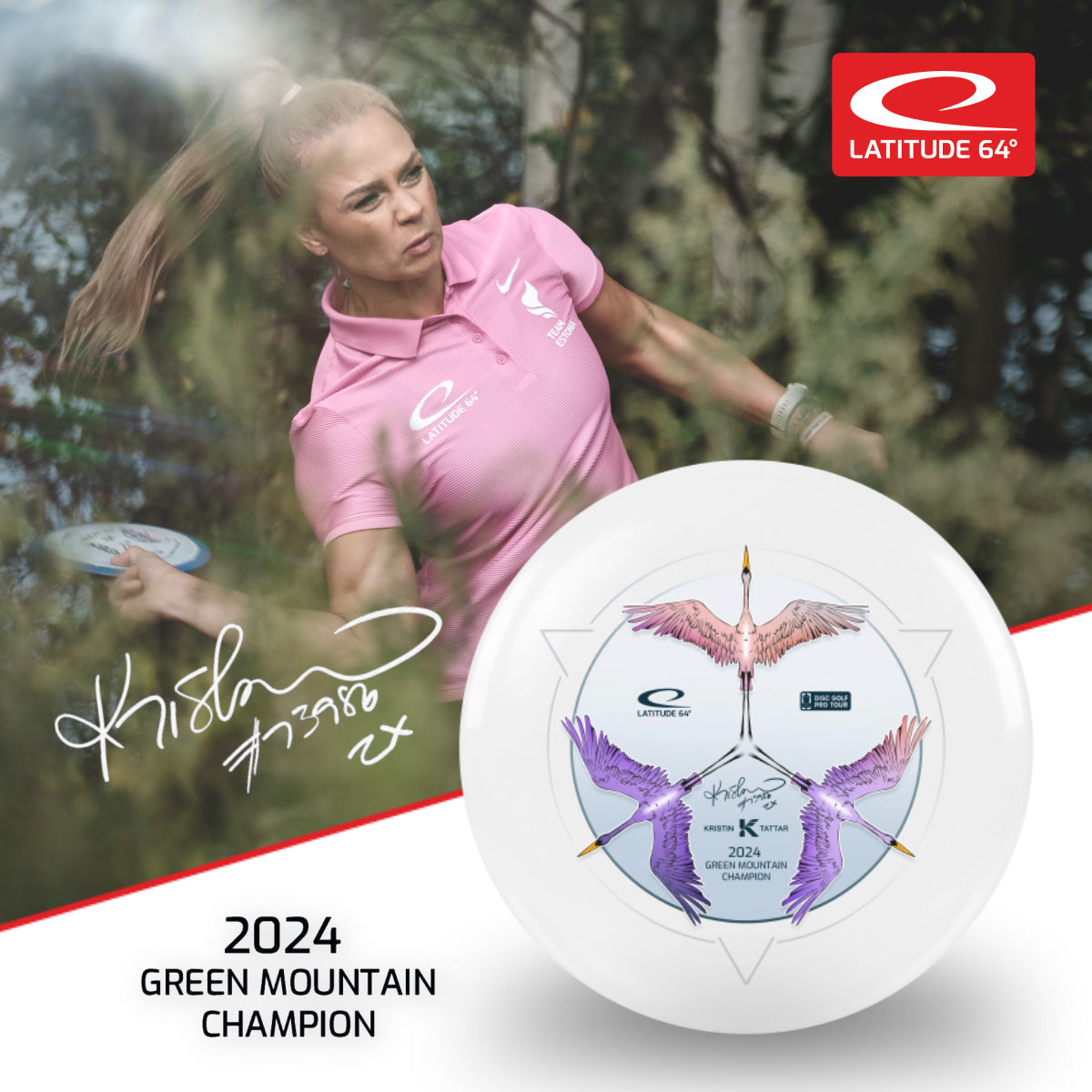 Grand Grace - Kristin Tattar 2024 DGPT Green Mountain Champion