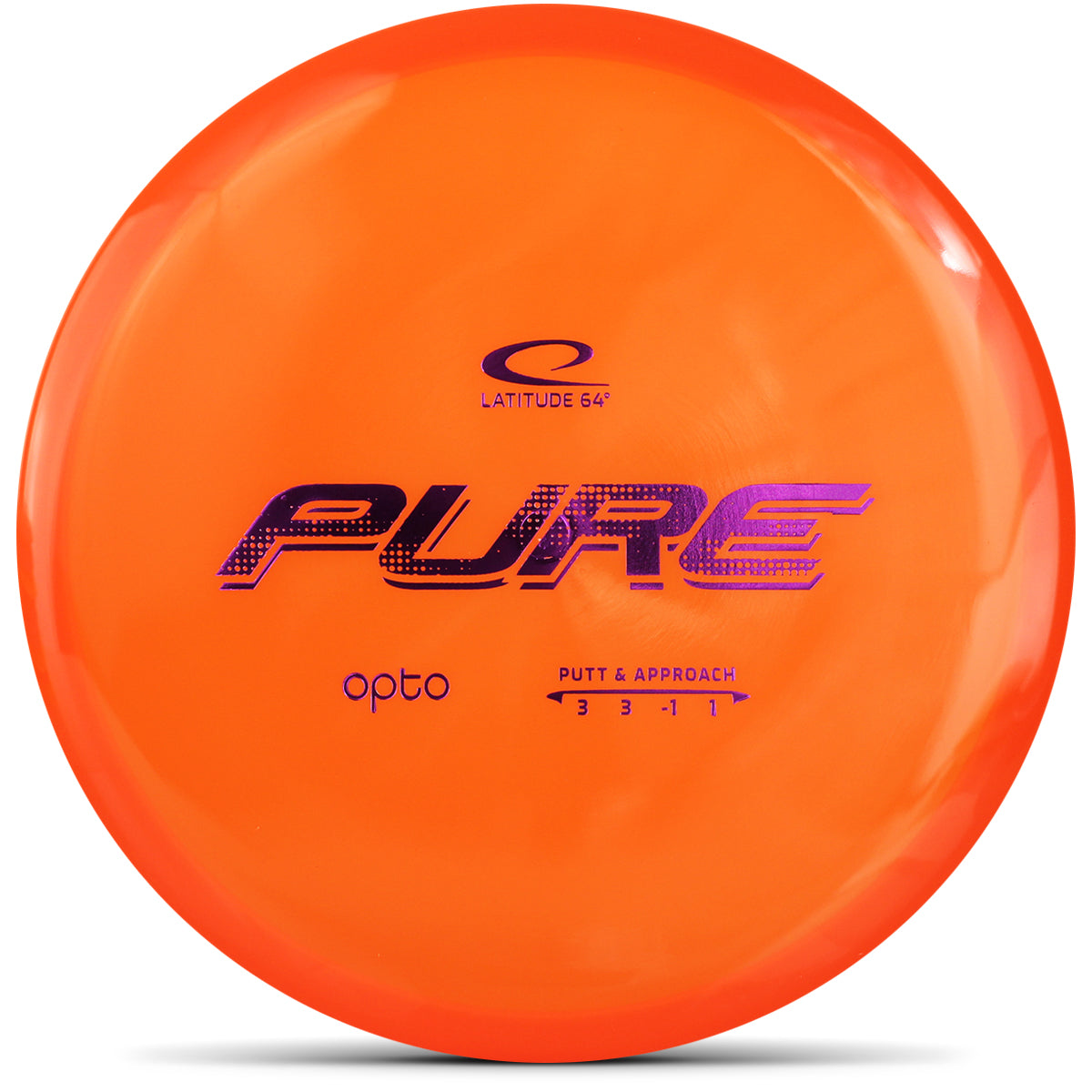Latitude 64 Opto Pure | Neutral Driving Putter (3, 3, -1, 1