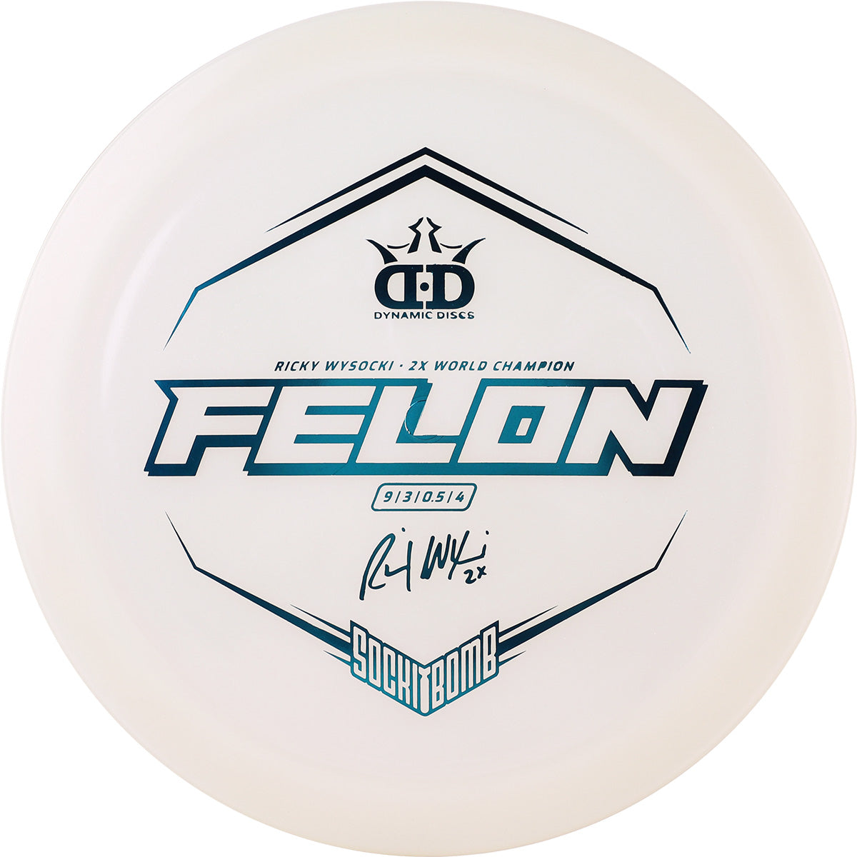 Lucid-Ice Glimmer Felon - Ricky Wysocki Sockibomb Stamp