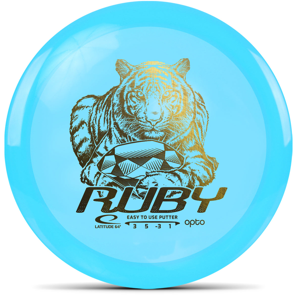 Latitude 64 Opto Ruby | Easy-to-Throw Putter (3, 5, -3, 1