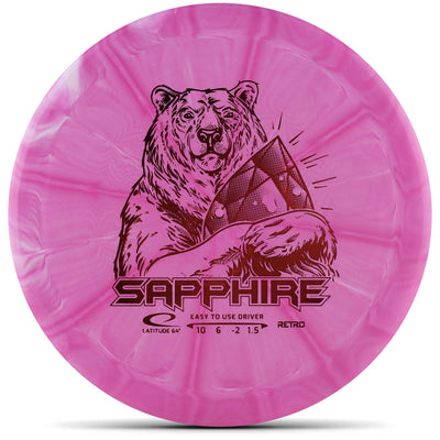 Retro Burst Sapphire