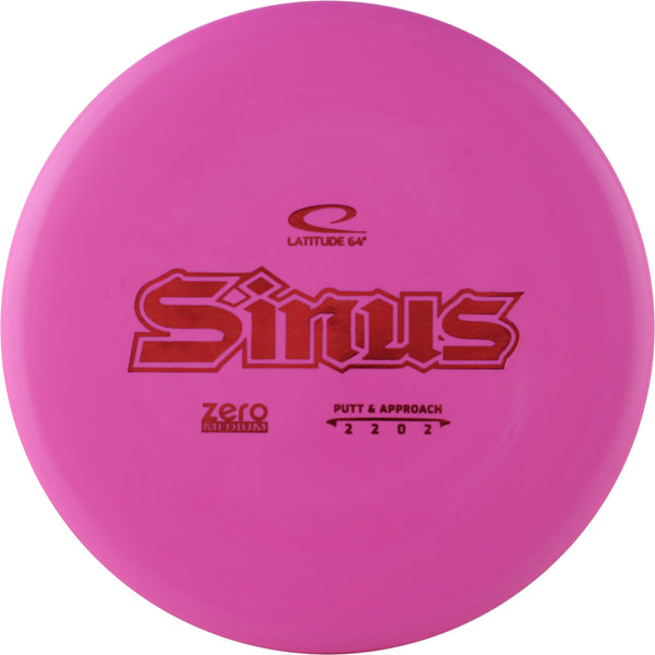Latitude 64 Zero Medium Sinus | Overstable Putter (2, 2, 0, 2)