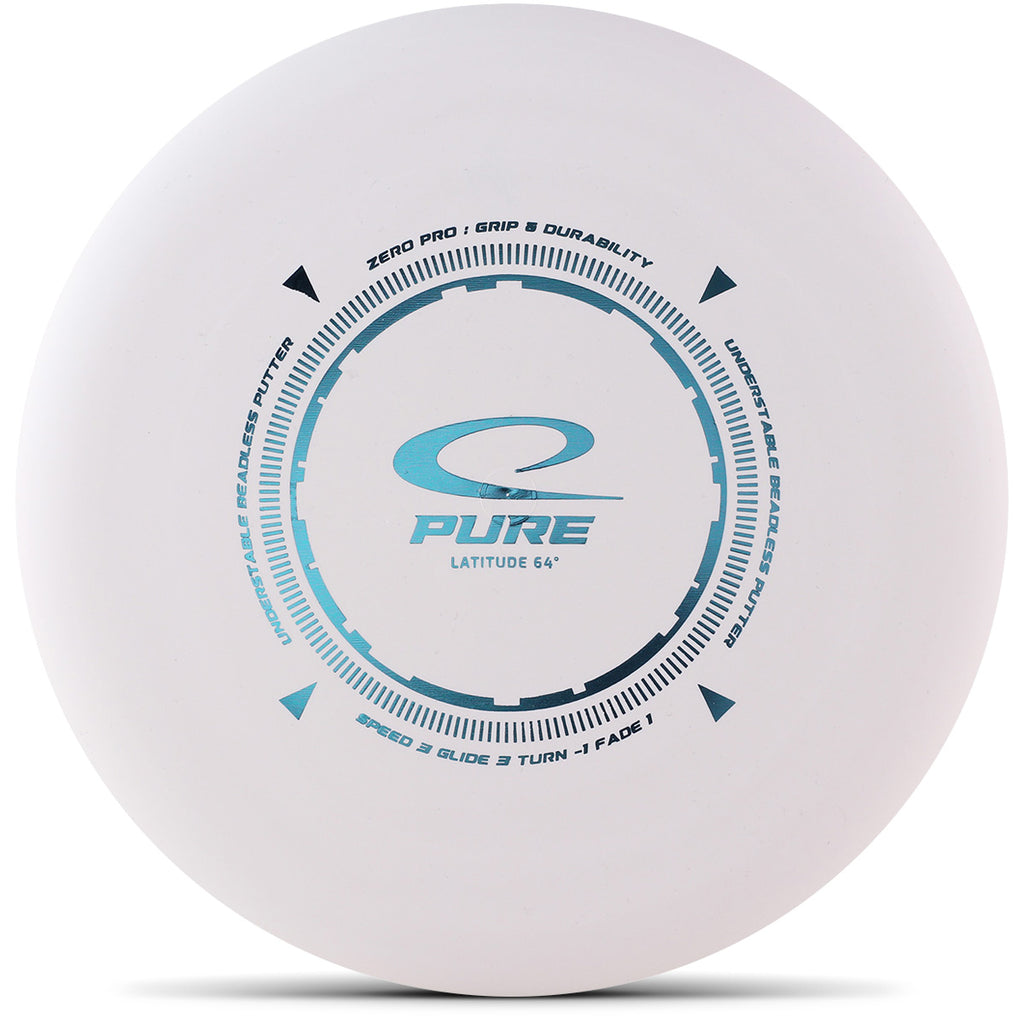 Latitude 64 Zero Pro Pure | Firm & Tacky Precision Putter