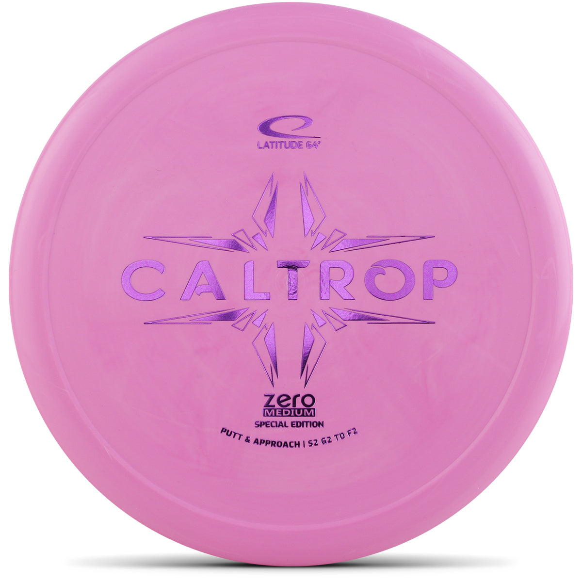 ソフト髑髏c Latitude 64 Zero Medium Caltrop | Overstable Putter (2, 2, 0, 2