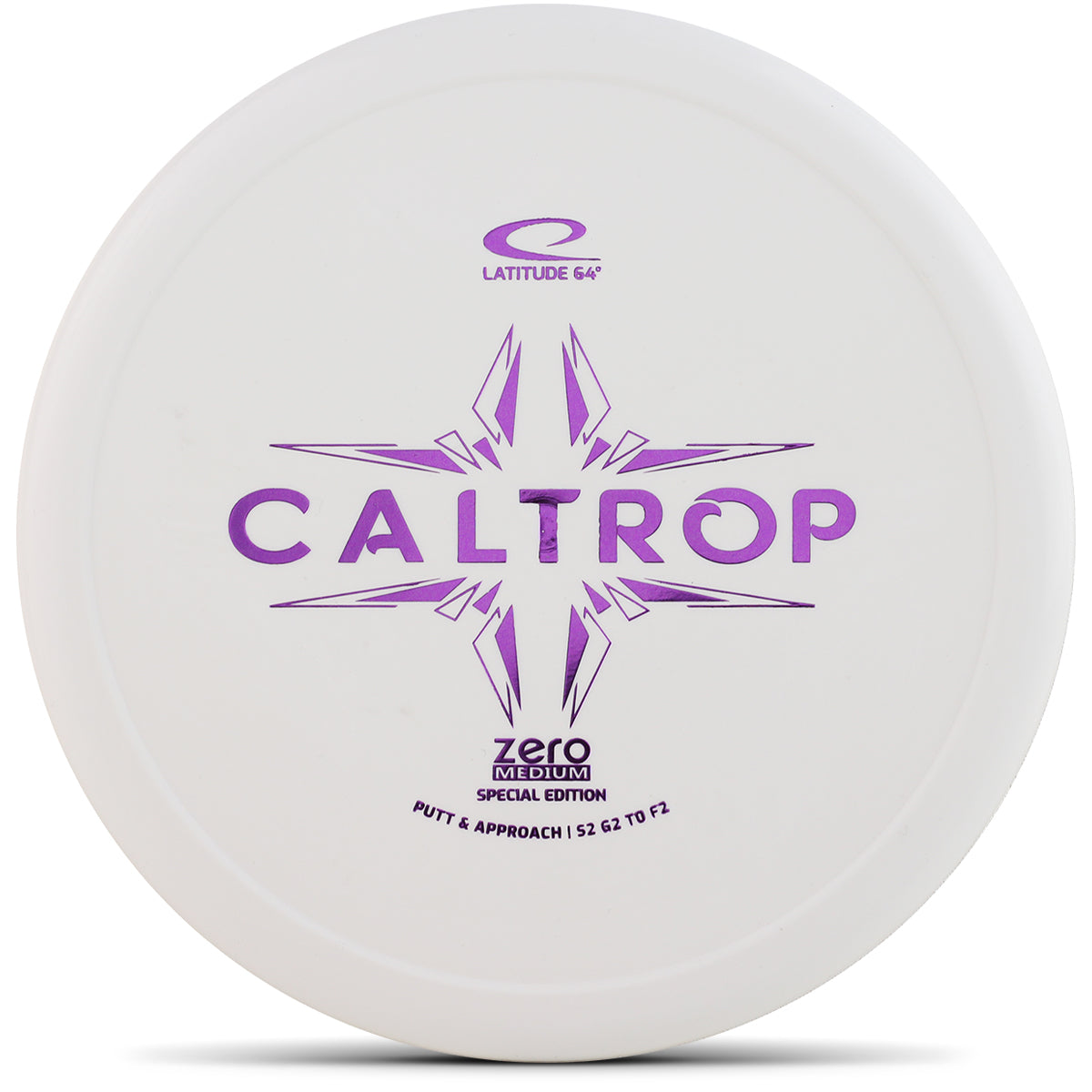 ソフト髑髏c Latitude 64 Zero Medium Caltrop | Overstable Putter (2, 2, 0, 2