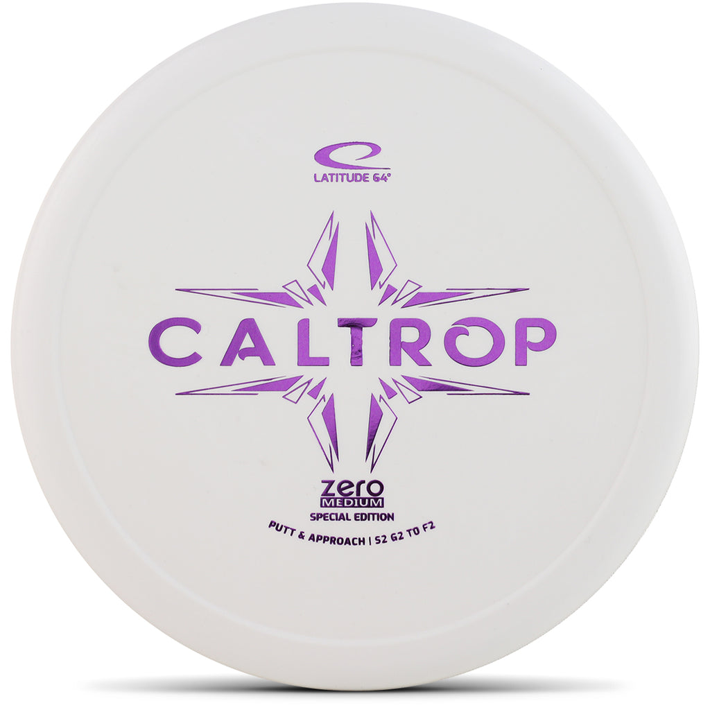 Latitude 64 Zero Medium Caltrop | Overstable Putter (2, 2, 0, 2
