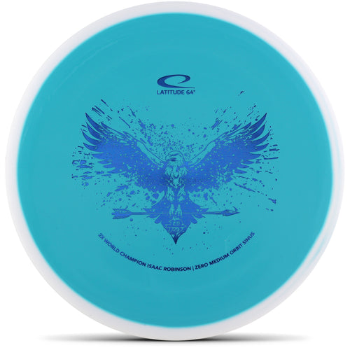 Disco Da Golf Latitude 64&deg; 2025 Isaac Robinson Team Series Zero Medium Orbit Peak, Volo 3/3/0/1. Nuovo, Edizione Speciale.