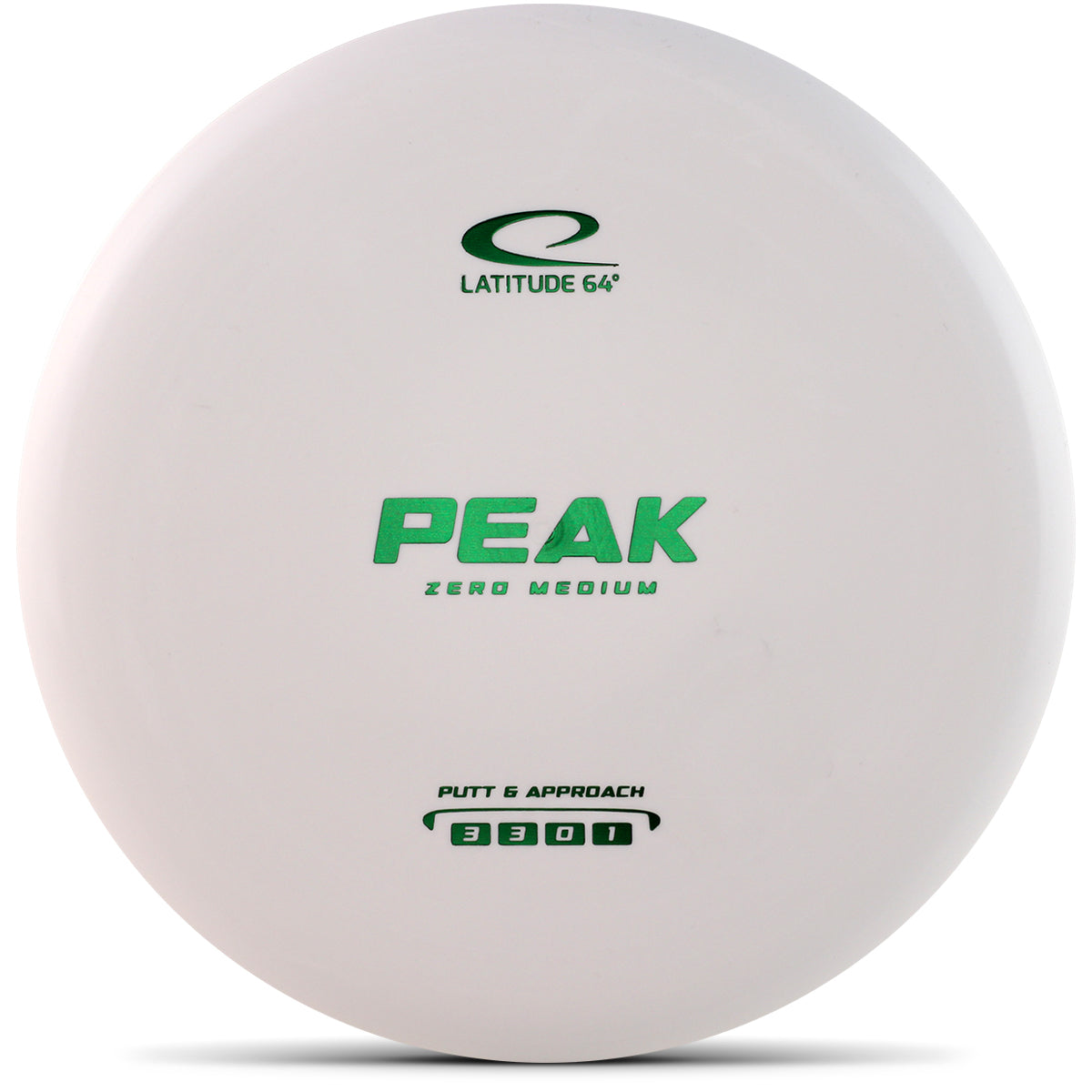 Latitude 64 Zero Medium Peak | Stable Putter (3, 3, 0, 1)