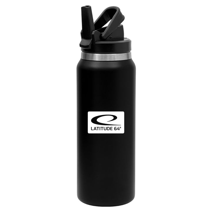 32oz Stainless Steel Water Bottle w/ Straw