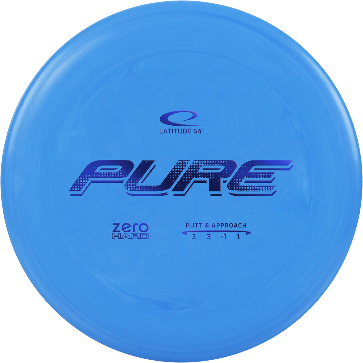 Latitude 64 Zero Hard Pure | Firm Putter (3, 3, -1, 1)