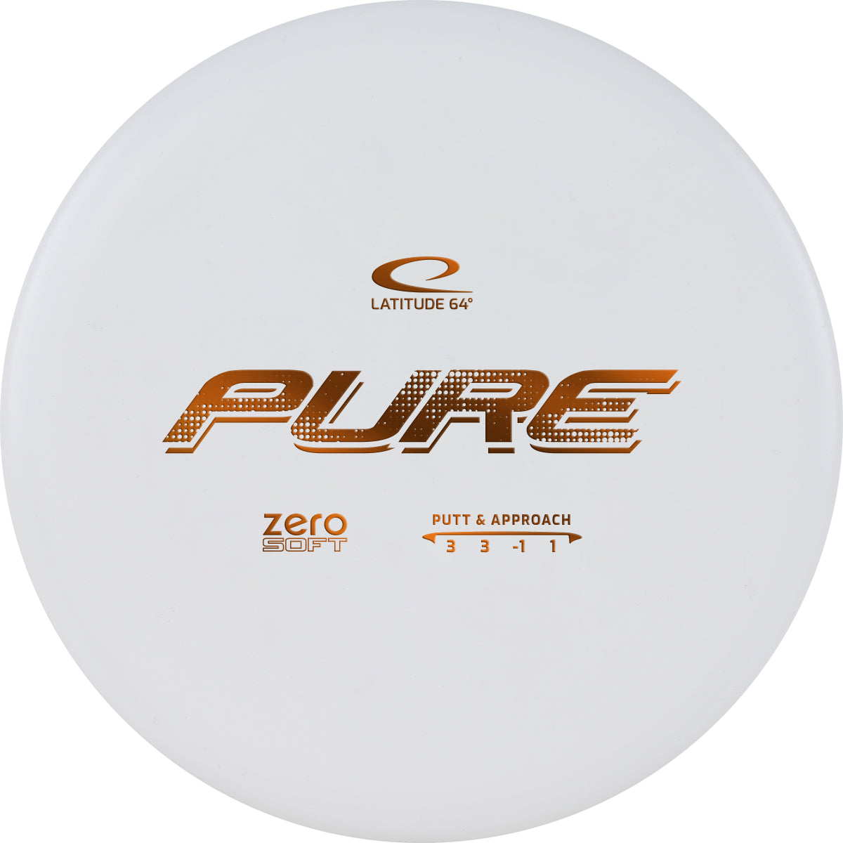 Latitude 64 Zero Soft Pure | Sticky Putter (3, 3, -1, 1)